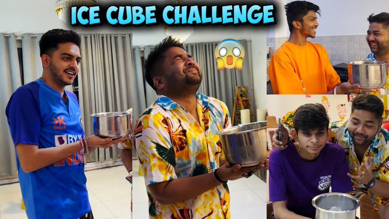 ICE CUBE CHALLENGE🧊PART - 2🔥