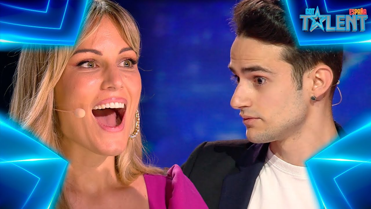 Este mago VIAJA EN EL TIEMPO con EDURNE y RISTO | Audiciones 6 | Got Talent Espa&ntilde;a 7 (2021)