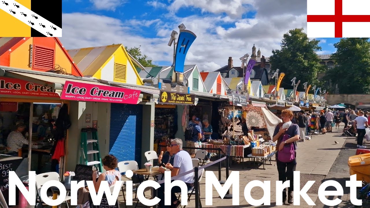 Norwich Market | Norwich | Day 1 | Norfolk | England | UK | Europe | 27/08/2022 | Walk