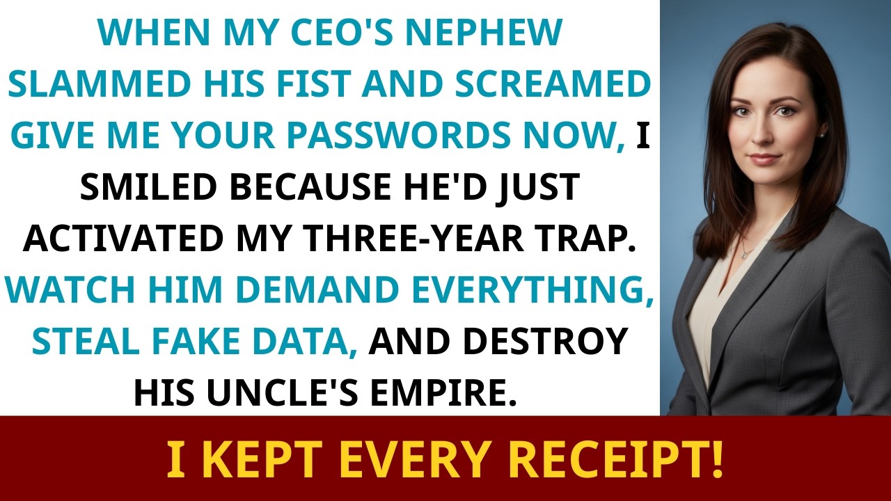 CEO’s Nephew Demanded My Passwords — He Opened the Wrong Drive