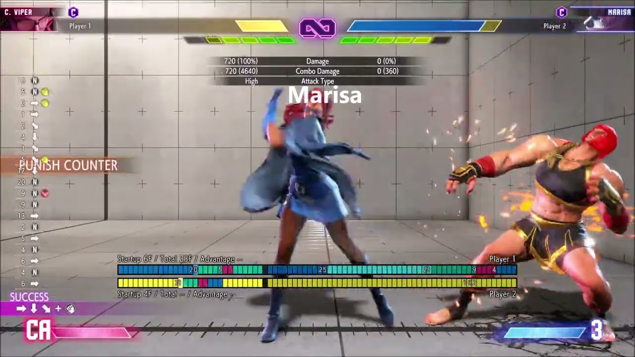 SF6 - C.Viper Stand HK Frame Trap!