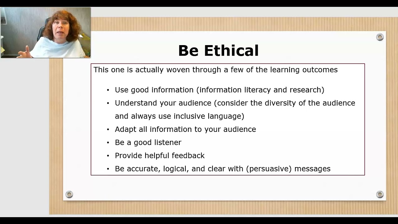Why Comm 101 with learning outcomes