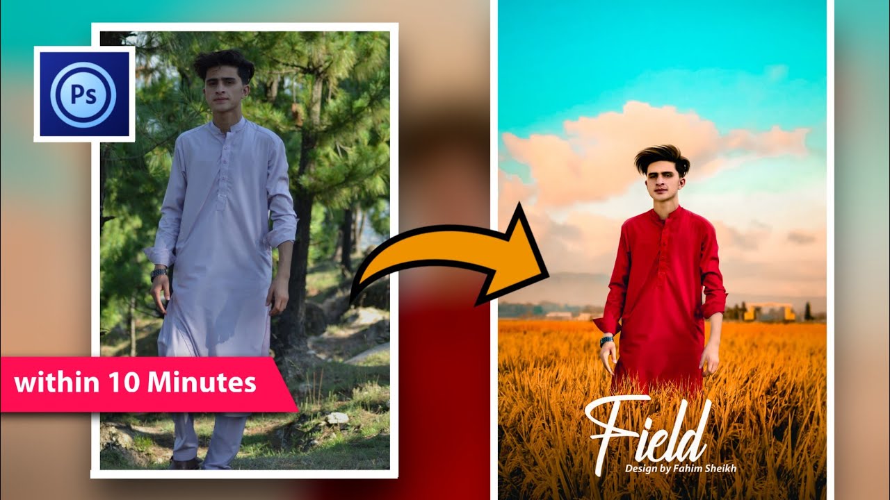 Best Ever ps Touch Editing tutorial on YouTube || Step by step || Fahim Editing #Fahimediting
