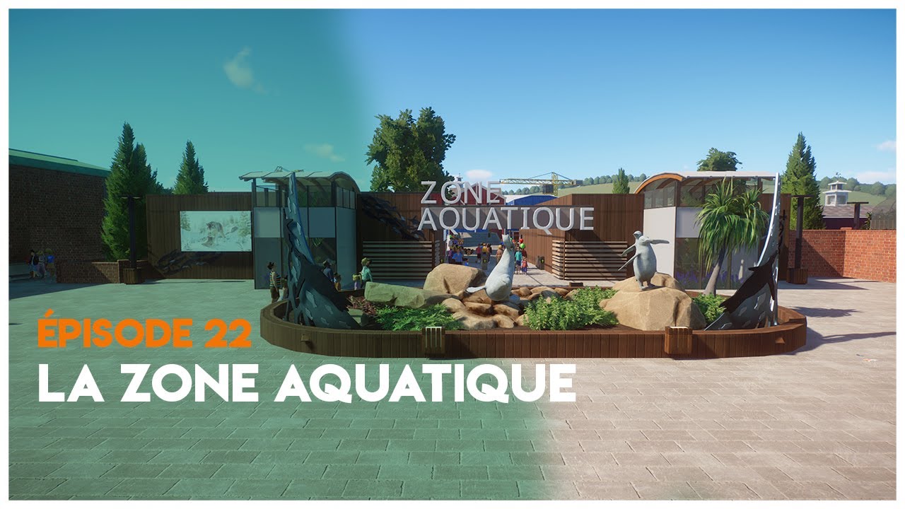 🌊 Nouvelle Zone Aquatique en Approche ! Préparez-vous à Plonger avec moi ! | Planet zoo