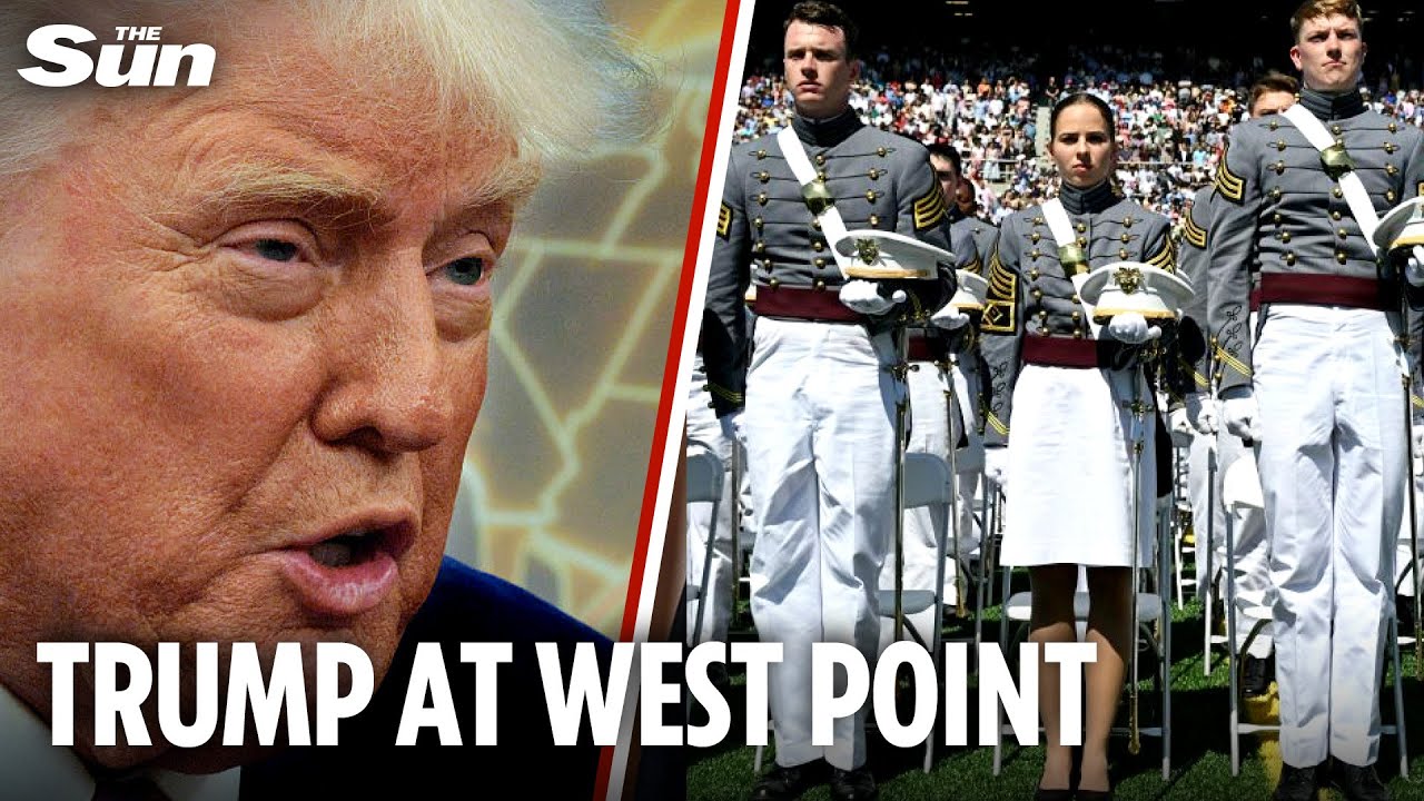 LIVE: Donald Trump delivers commencement address at prestigious West Point Military Academy