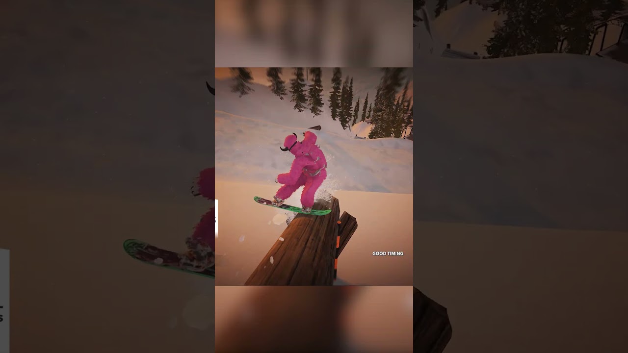 Yeti Doing Tricks On It - Steep Gameplay
