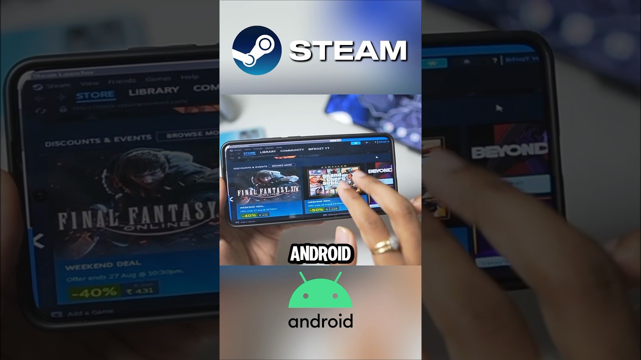 How To Play Steam PC Games On Android Using Steamlator (Winlator) 🔥