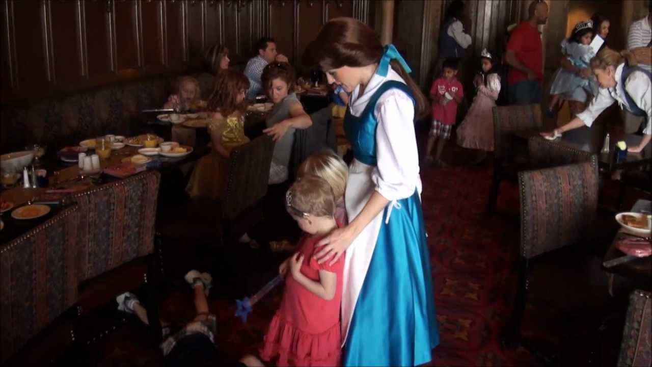 Breakfast at Cinderella's Royal Table 1/18/12