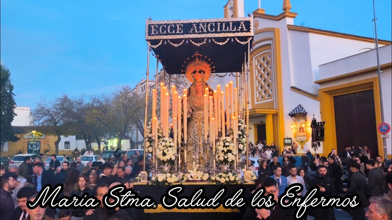 [4K] Salida de María Stma Salud de los Enfermos // Hermandad de Bondad // BM Agripino Lozano