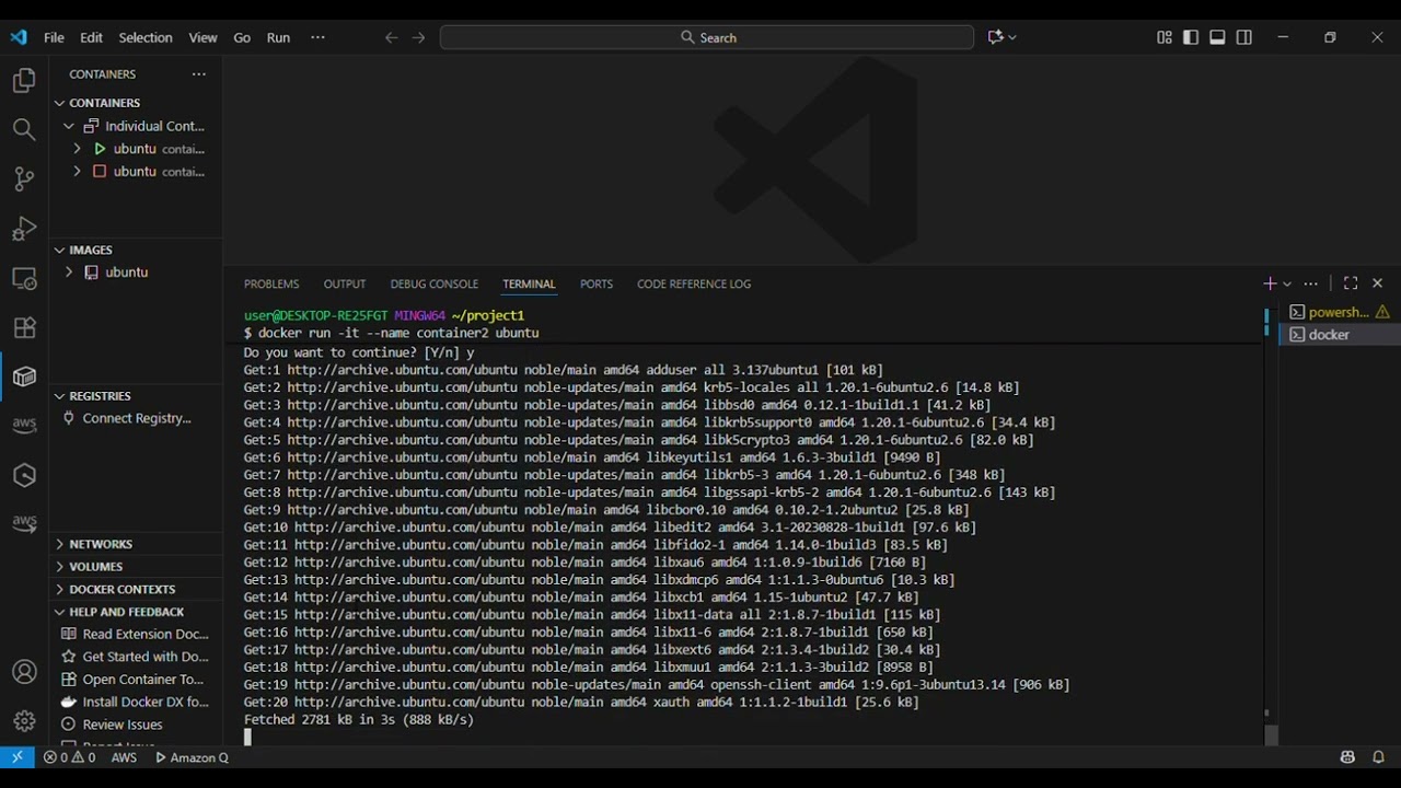 SSH Connectivity Between Docker Containers