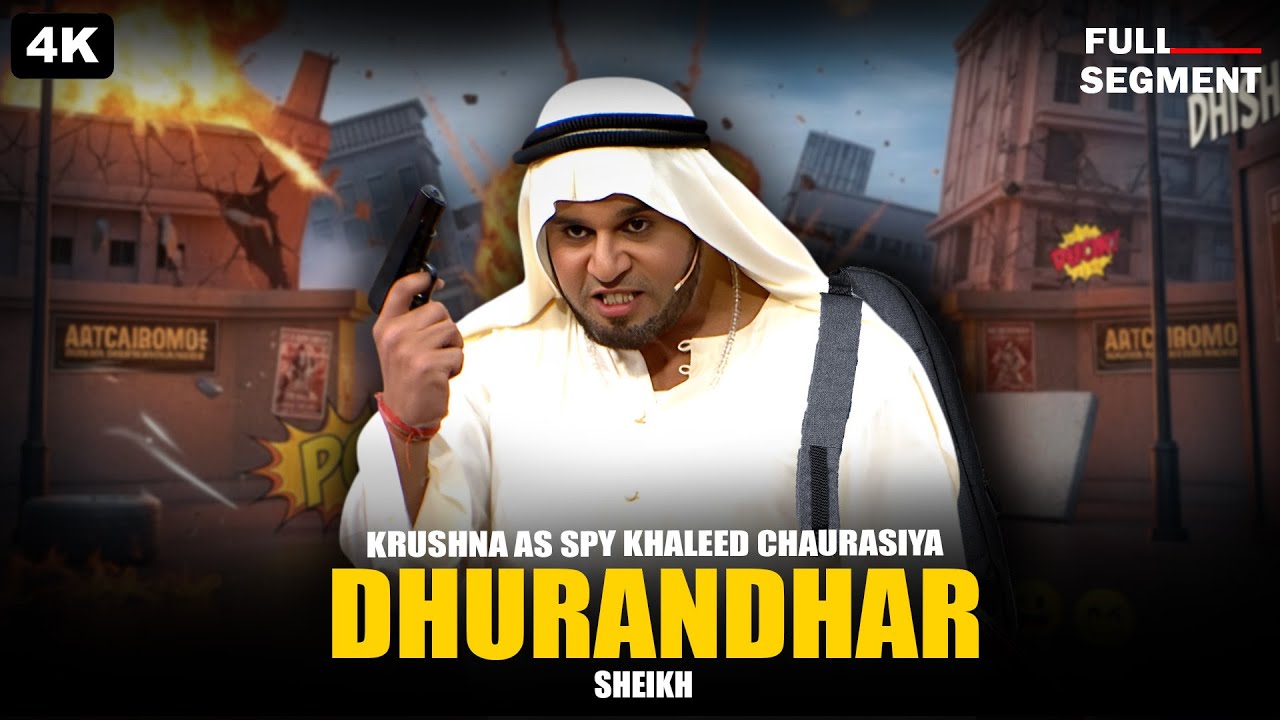 Krushna As Spy Khaleed Chaurasia | Dhurandar Sheikh | Kapil Sharma Show | Comedy Clips | 2025