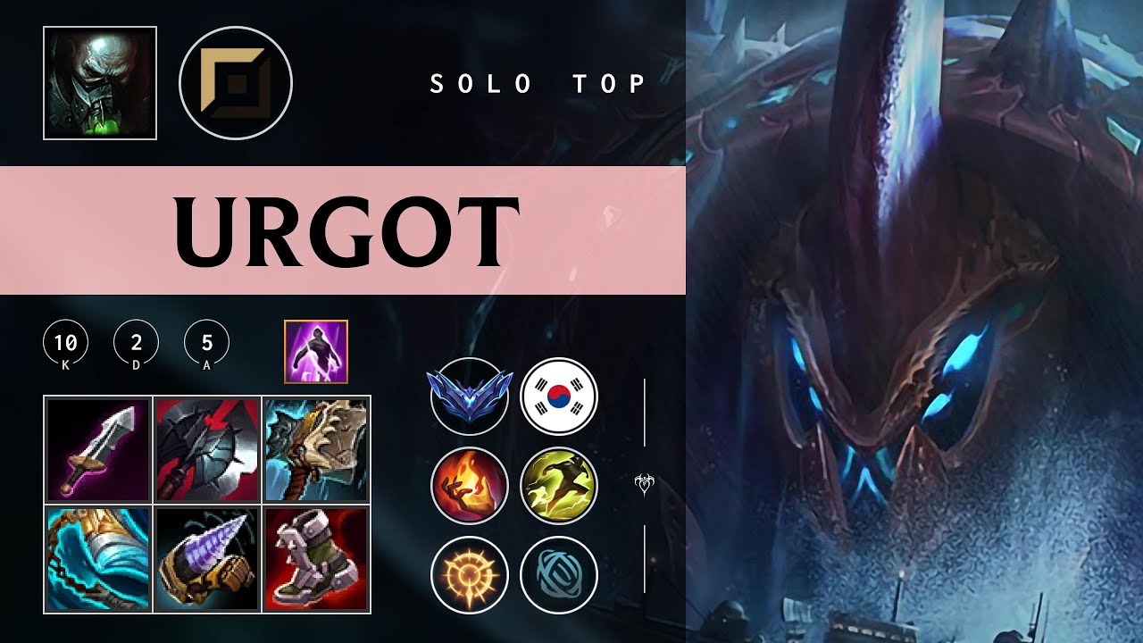 Urgot Top vs Camille - KR Diamond Patch 26.02