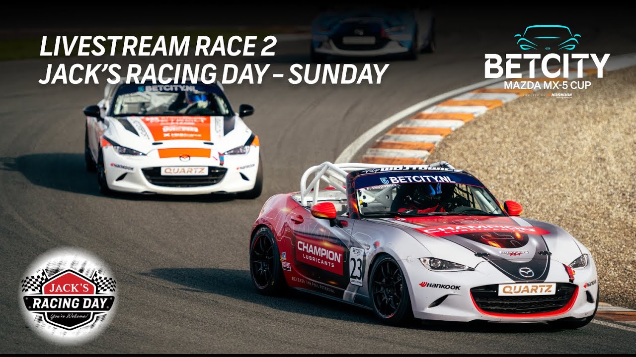 LIVESTREAM - Race 2 Mazda MX-5 Cup - JACK'S Racing Day - TT Circuit Assen
