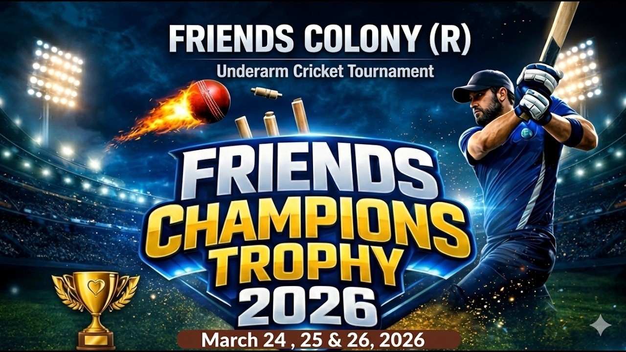 FRIENDS CHAMPIONS TROPHY 2026 || Friends Colony || Day 2  Urwa Ground