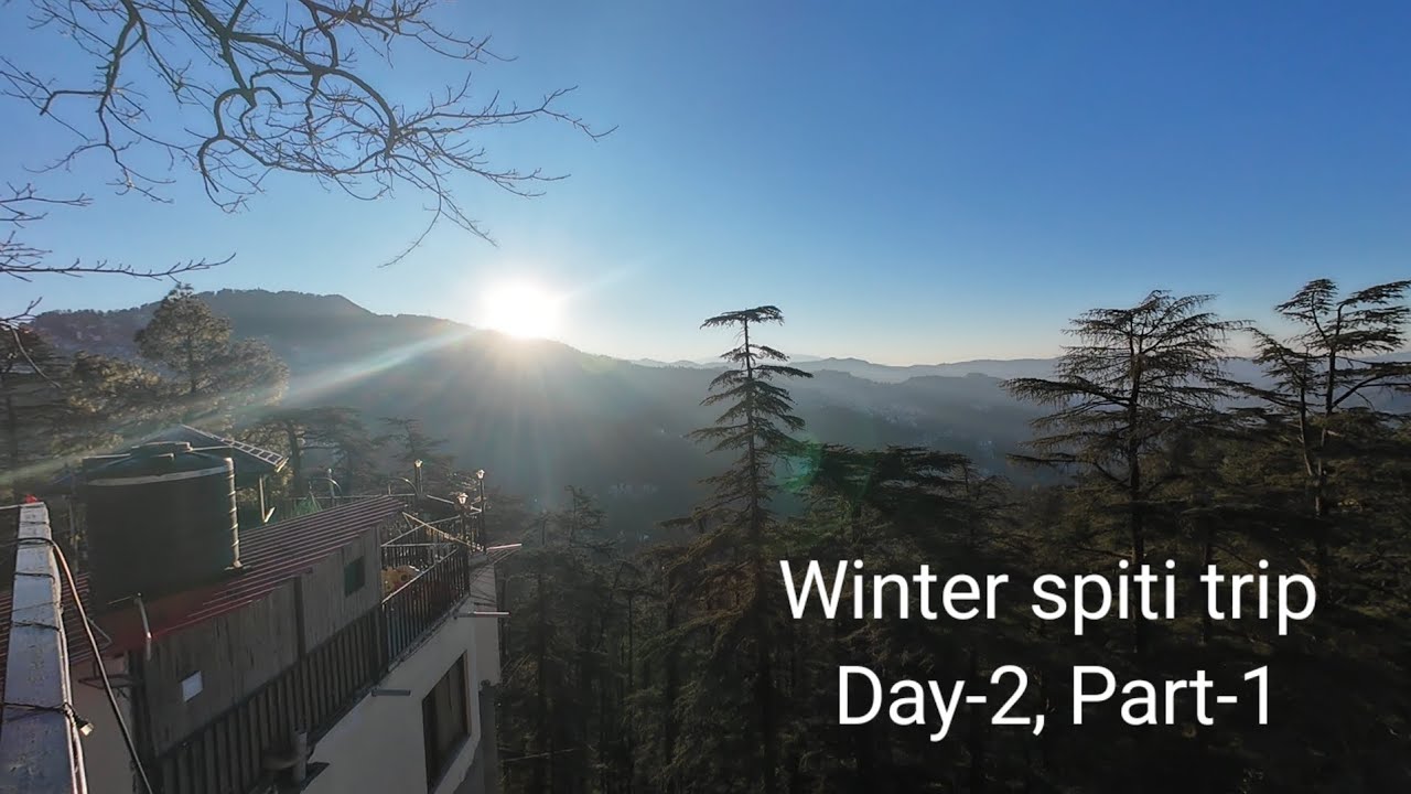 Shimla to Rampur/ लोकल मार्केट शिमला Beutiful Experienc #vlog #winterspiti #shimla -37