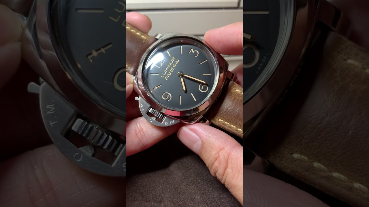 第110集  Panerai  Luminor Pam557 左撇子 集合經典元素，Panerai 中的張無忌
