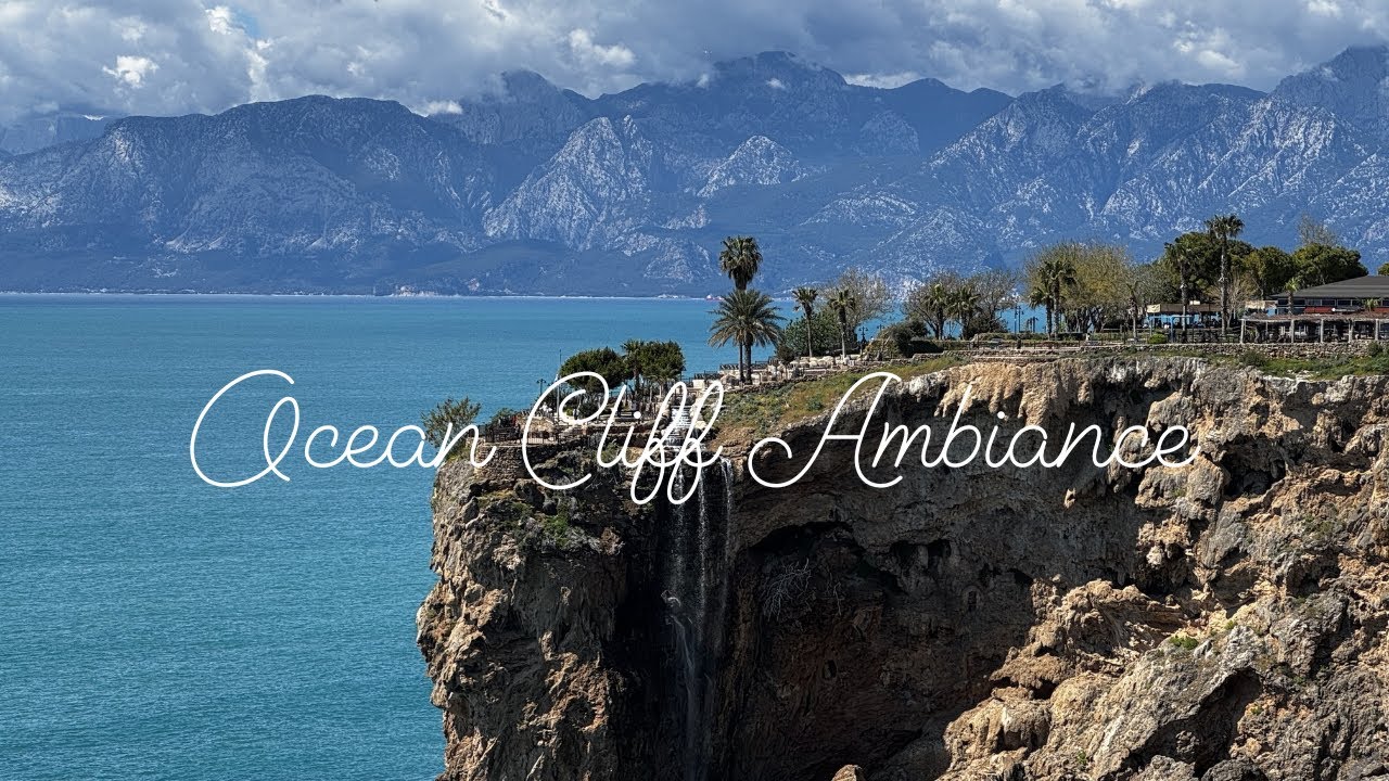 Ocean Cliff Ambience – Relaxing Wind & Calm Music | 3 Hours