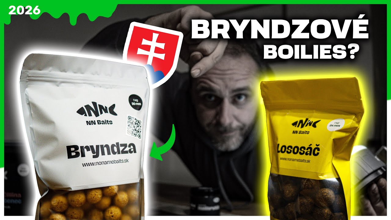 Bryndzové boilies na lov kaprov?! - NNBaits Rybarske videa