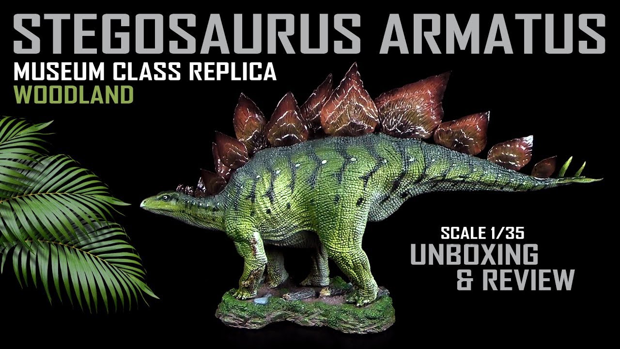 Rebor ™ Stegosaurus Armatus Garden - Woodland Version - Unboxing & Review