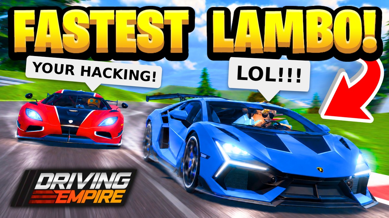 Making The FASTEST Lamborghini In Driving Empire!