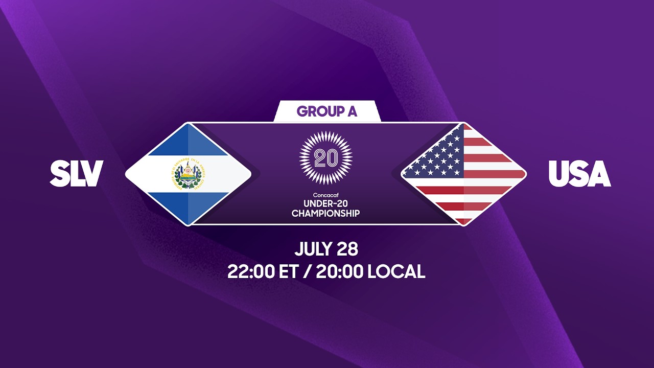 El Salvador vs United States | 2026 Concacaf Under-20 Championship