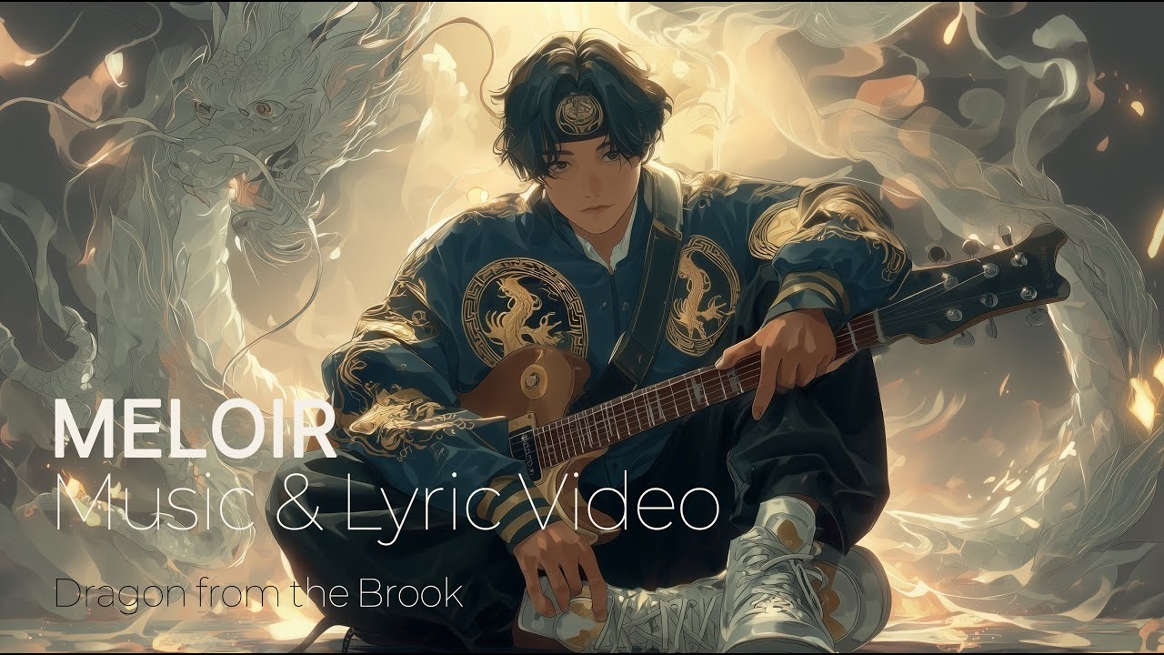 [M/V] Dragon from the Brook - 멜루아(Meloir)｜Lyric Video｜K-POP Rock｜개천에서 난 용, 성공을 이뤄내는 청춘의 자화상