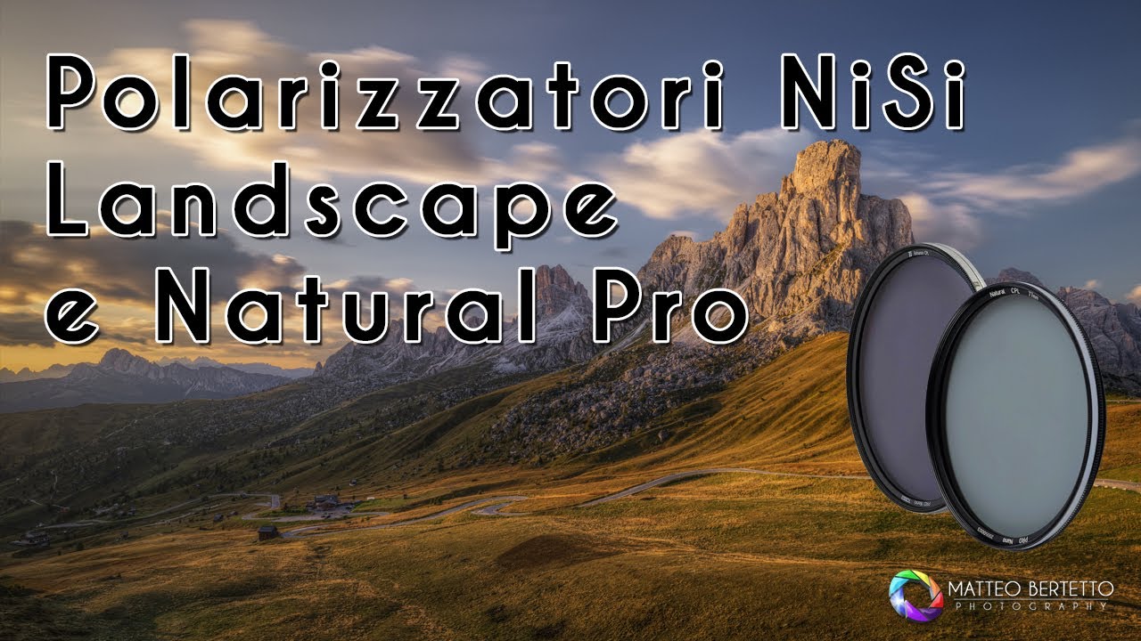Polarizzatori NiSi Enhance Landscape e Natural Pro