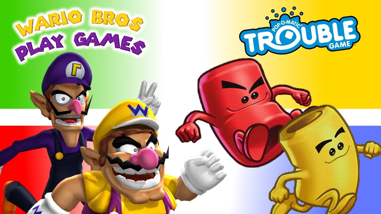 Wario Bros Play Real Life Games: Trouble #1