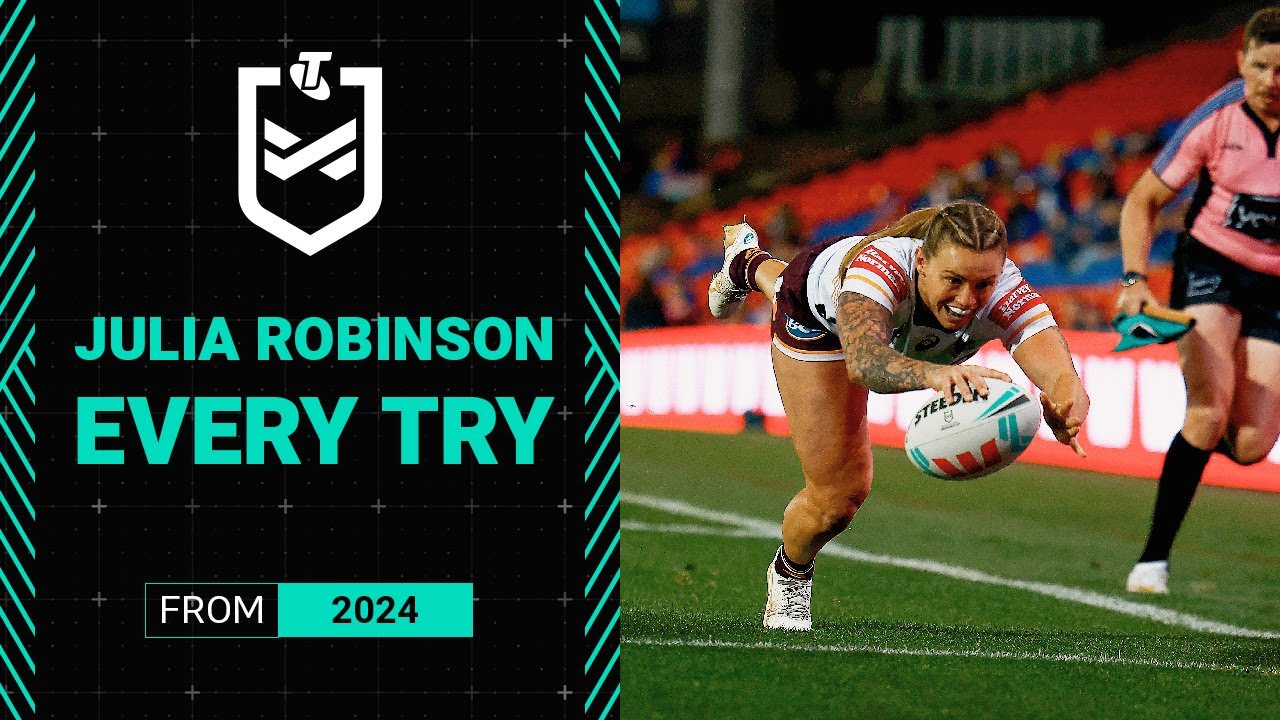 NRLW 2024 | Every Julia Robinson try