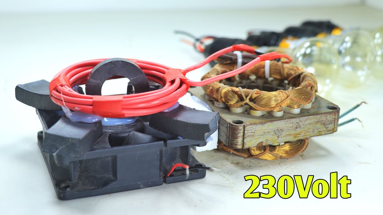 New 230Volt Powerful Free Electricity Energy Generator With 18KW Free Energy 2026