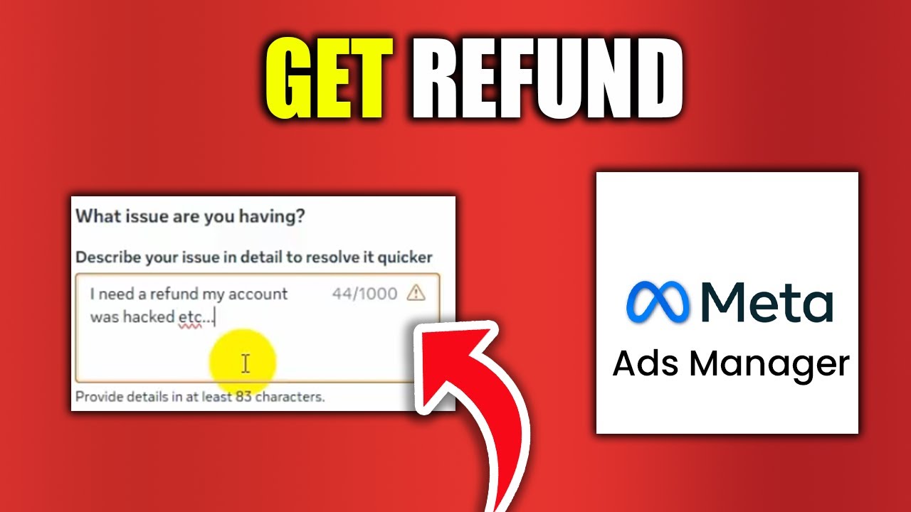 How To Get Refund From Facebook Ads Account - New Method