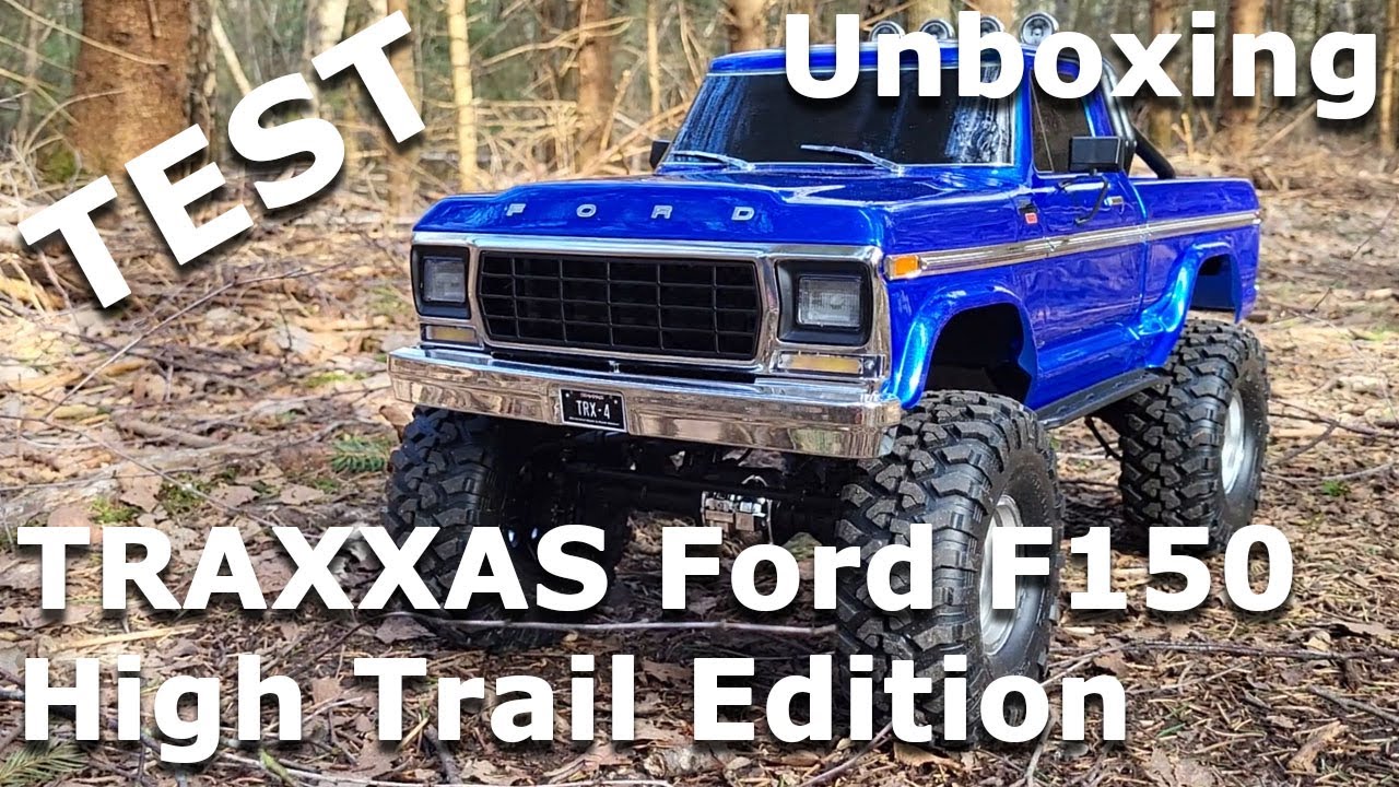 Traxxas TRX 4 Ford F150 High Trail Test und Unboxing