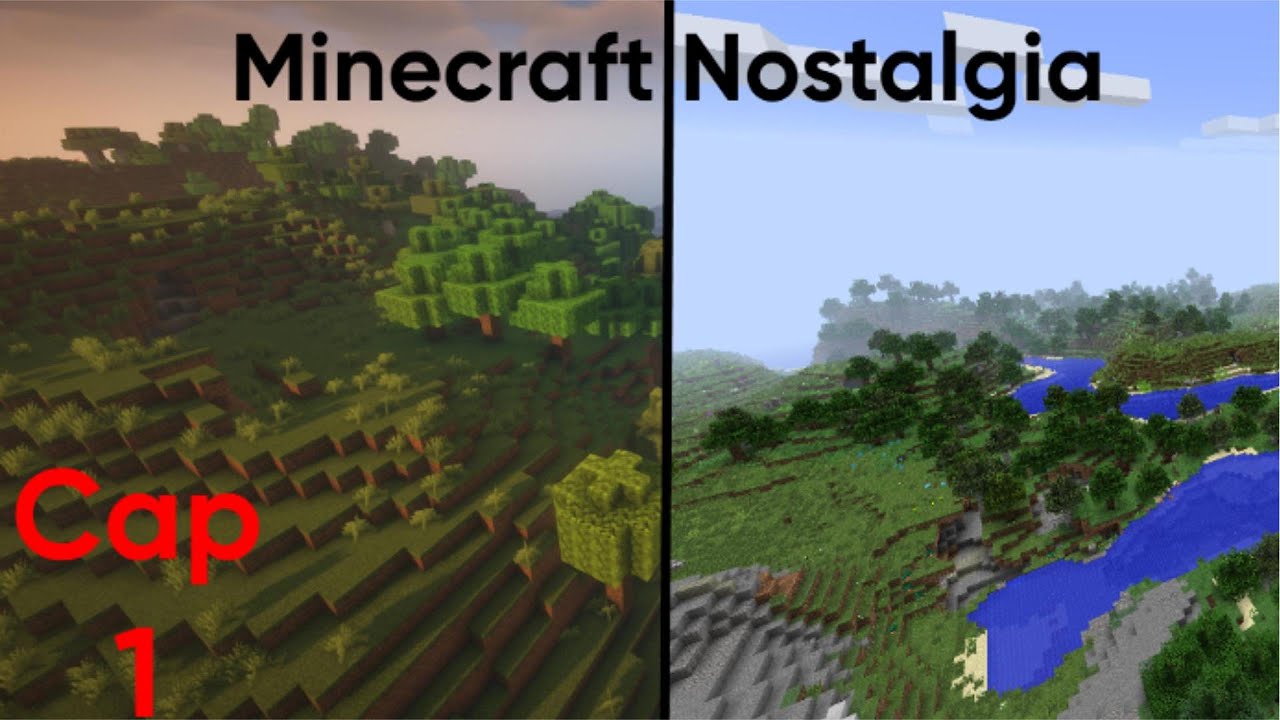 Volvi a minecraft viejo y...-Minecraft serie nostalgia-Capitulo 1