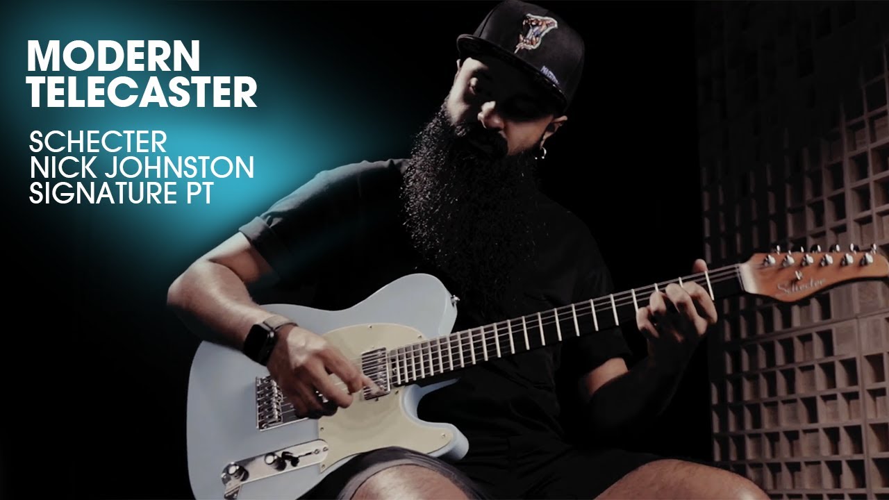 BETTER THAN FENDER?: Schecter Nick Johnston Diamond Series PT Signature Electric Guitar Demo