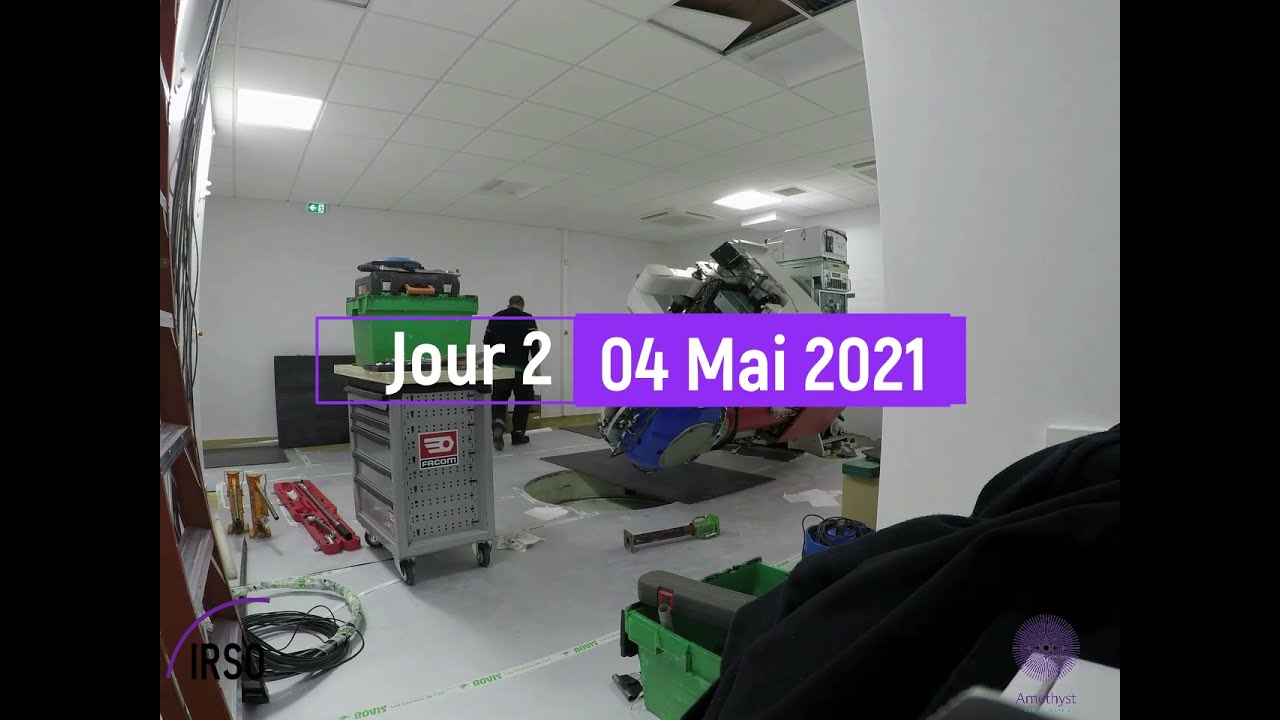 Installation TrueBeam à l'Institut de Radiothérapie du Sud de l'Oise
