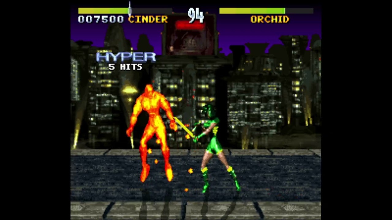 Killer Instinct (SNES Hack) Cinder Gameplay