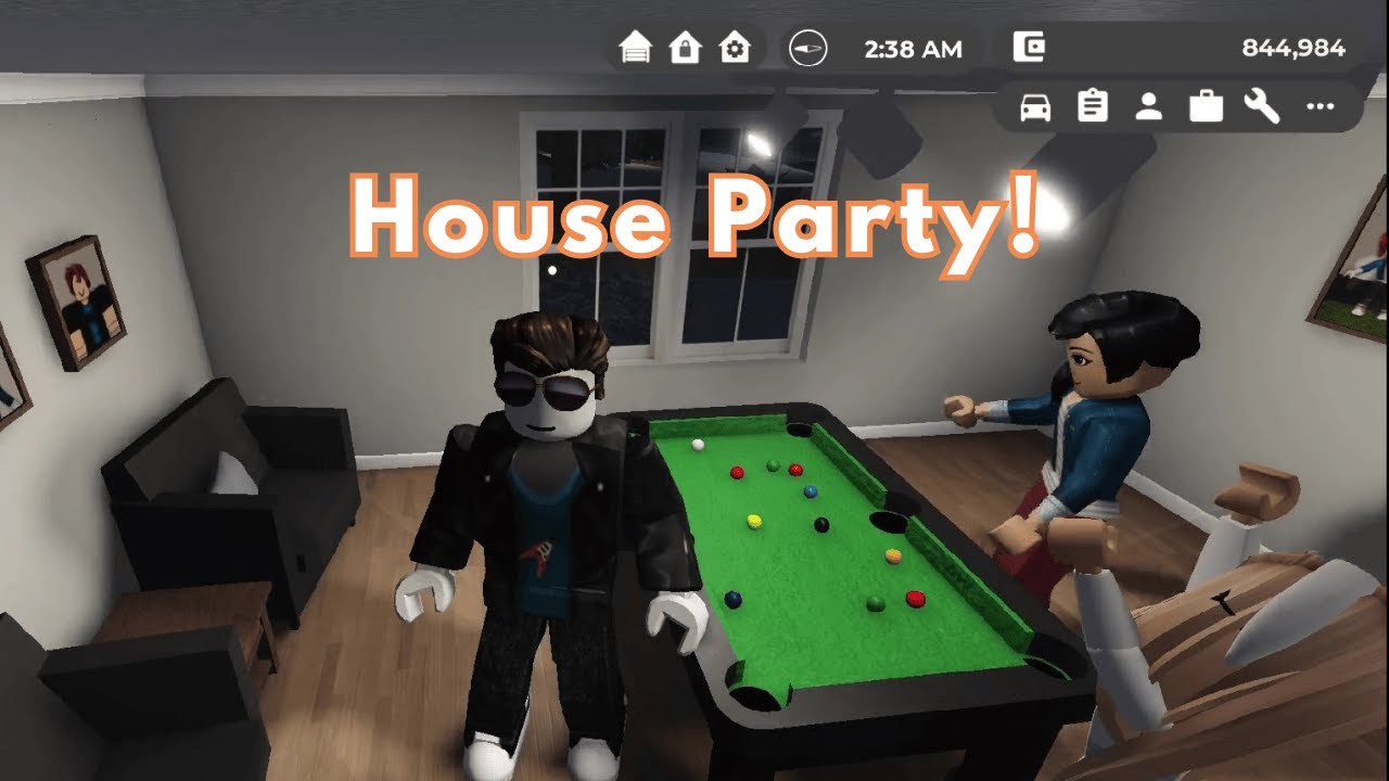 House Party in Greenville Wisconsin Roblox