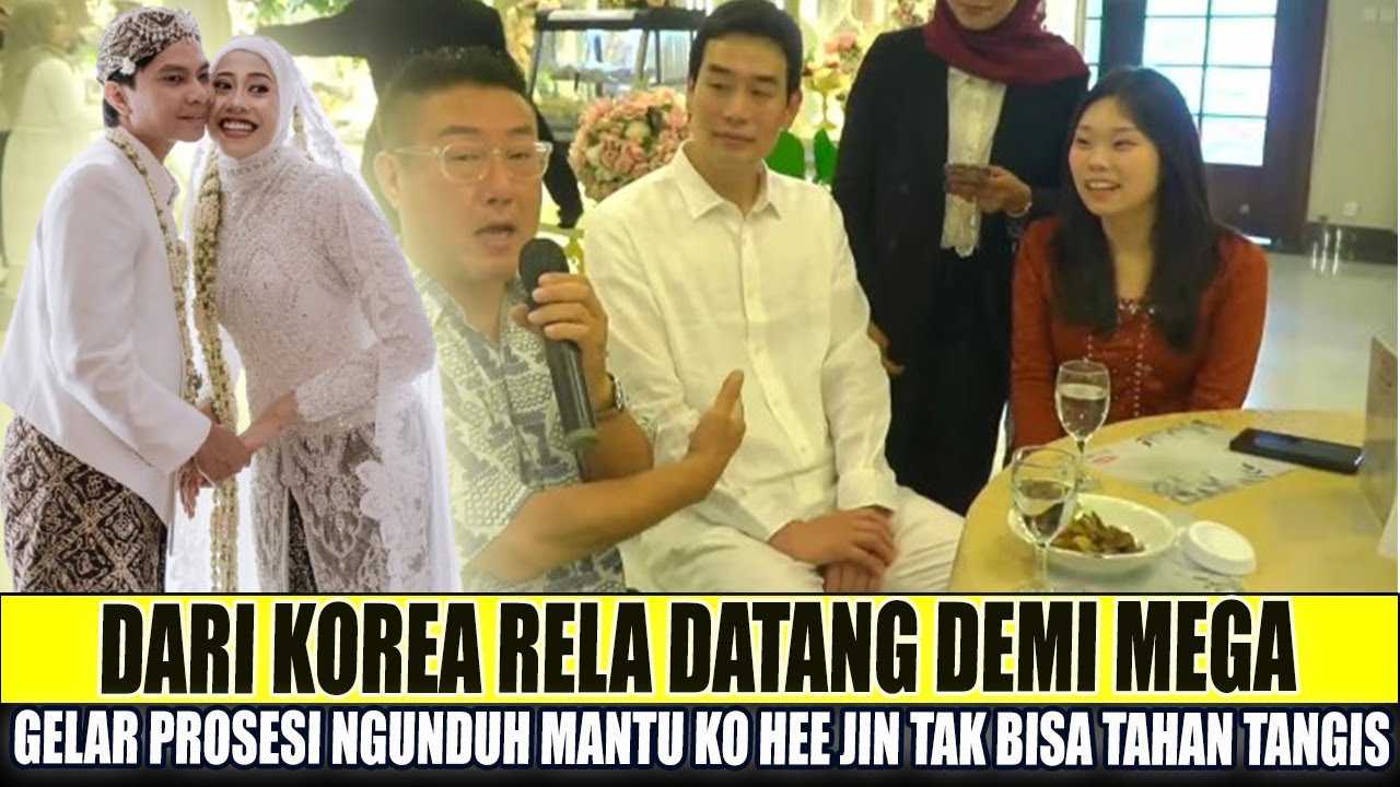 KO HEE JIN HADIRI PERNIKAHAN MEGAWATI🏐TAK BISA SEMBUNYIKAN TANGIS BAHAGIA