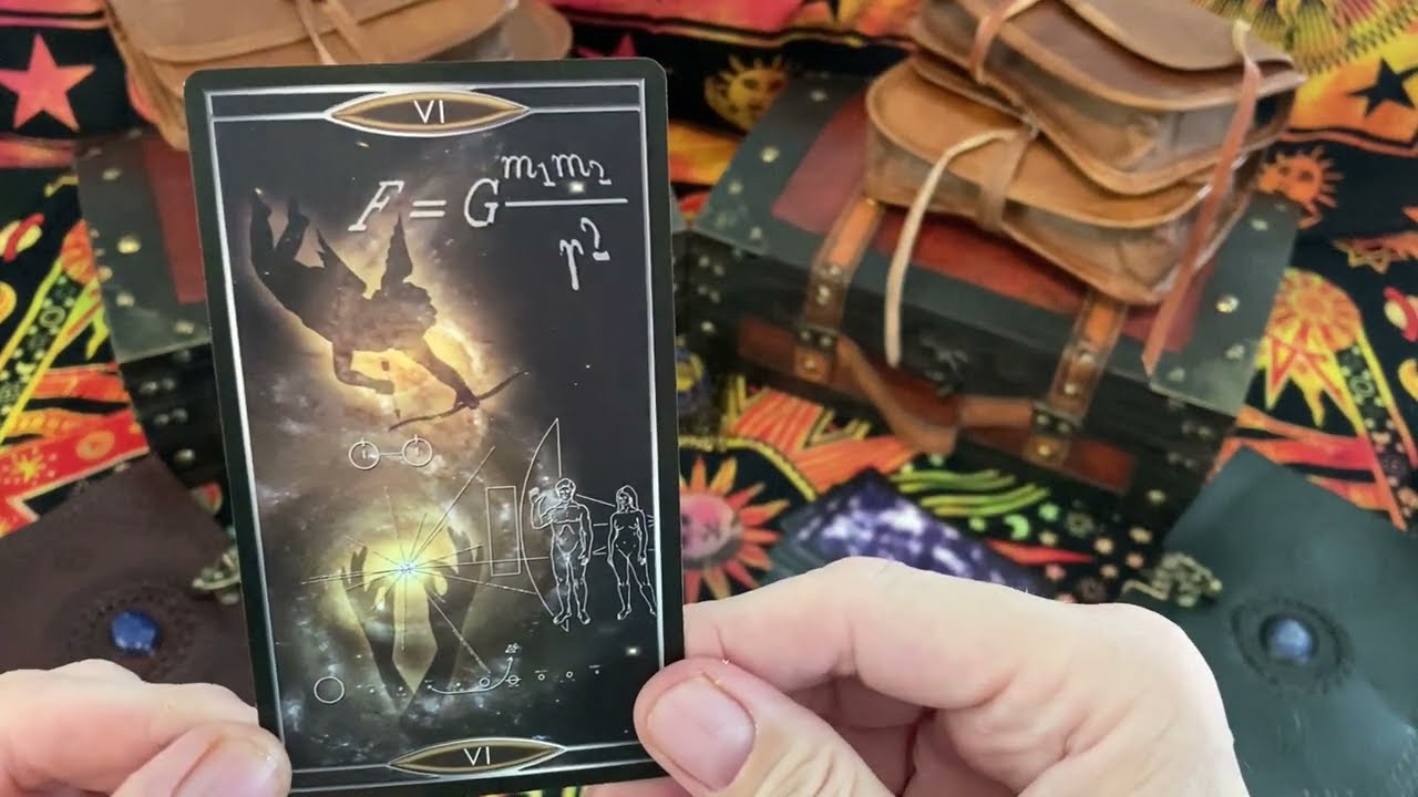 Quantum Tarot 2.0: When Einstein marries Miss Universe & the Fool enters a new journey into space