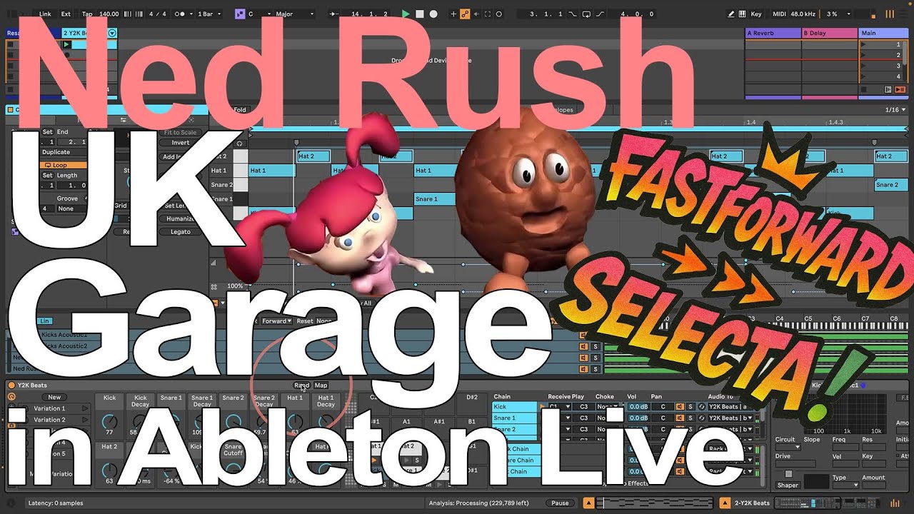 Ableton Live Tutorial - Classic UK Garage = Ned Rush