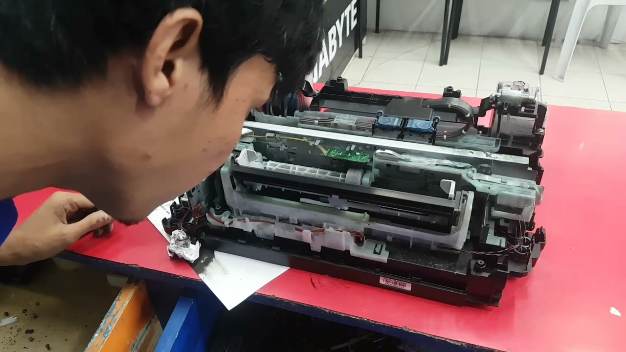 Canon G2010 error E03 disassembly and assembly cleaning and repair..