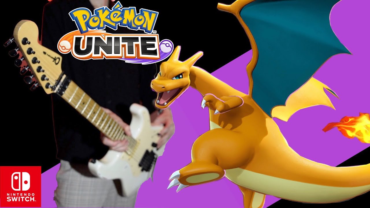 【Pokemon UNITE】Guitar Cover Battle Theme BGM ギターアレンジして弾いてみた ポケモンユナイト BGM (Rock/Metal Remix)