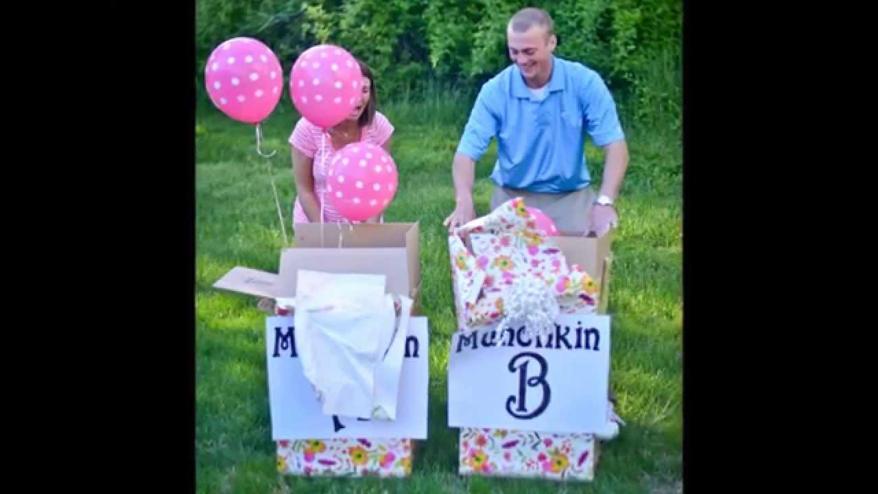 Twin Gender Reveal!