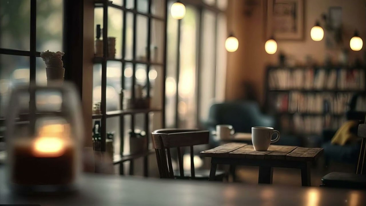 Quiet Cafe Music,Cozy LoFi Jazz for Focus,Relaxing Background Music for Study & Work,Rainy Cafe