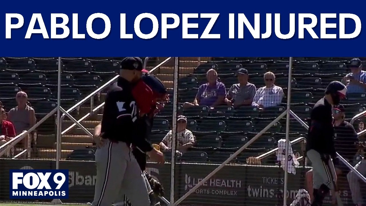 Pablo Lopez leaves Day 1 of Spring Training with elbow injury