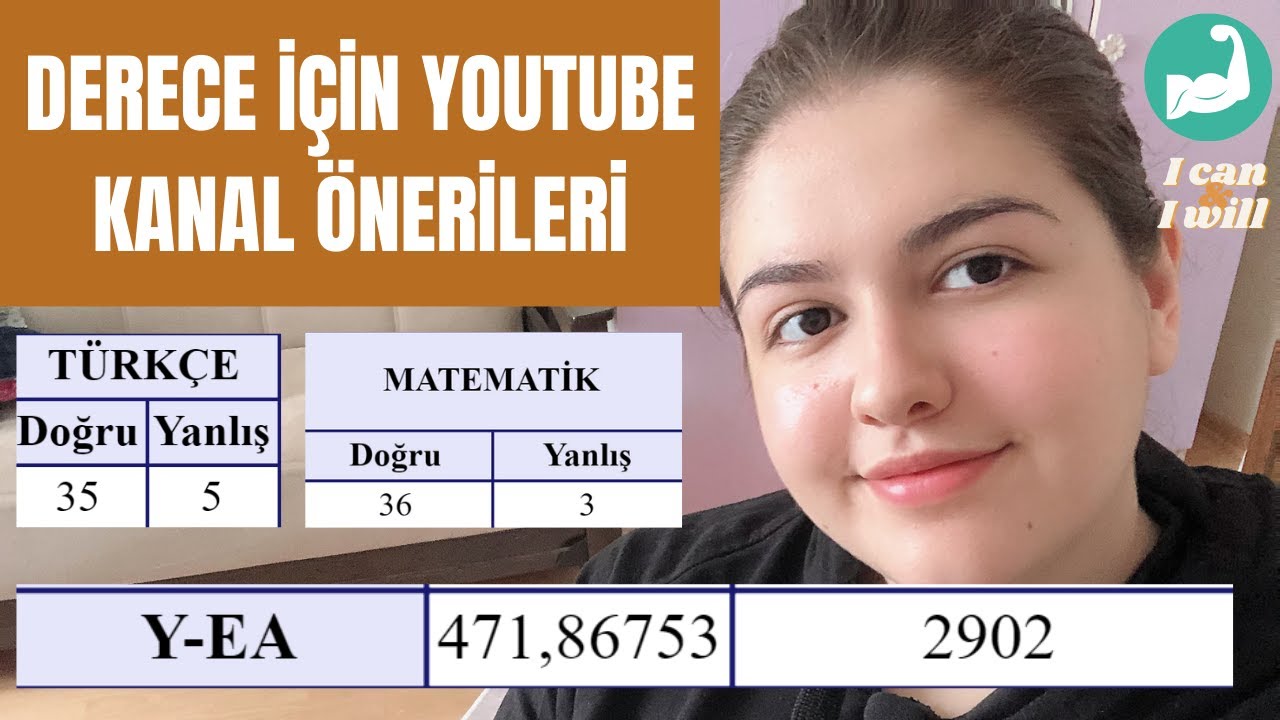 DERECE YAPTIRAN YOUTUBE KANAL ÖNERİLERİ | Dershaneye gitmeden derece yapmak mümkün mü? #YKS2021