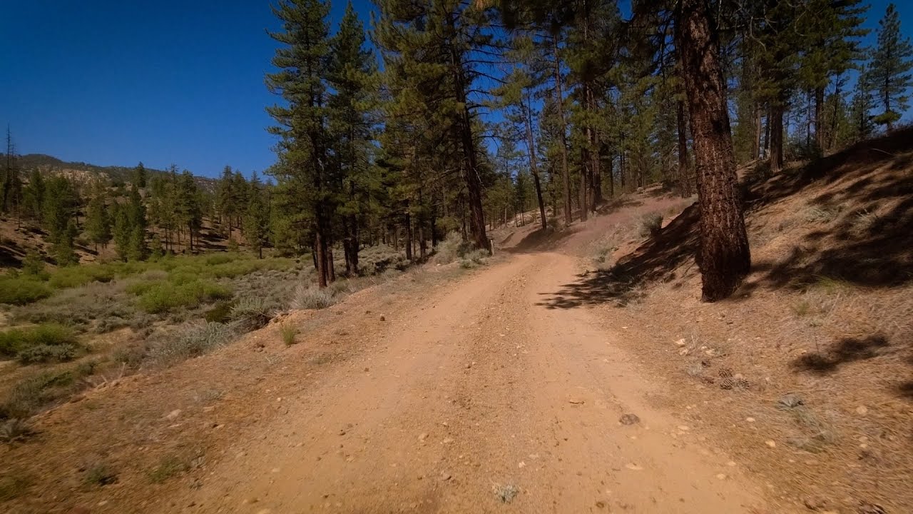 Cedar Creek & Fishbowls Trailhead Route from Lockwood Valley Road, Los Padres National Forest