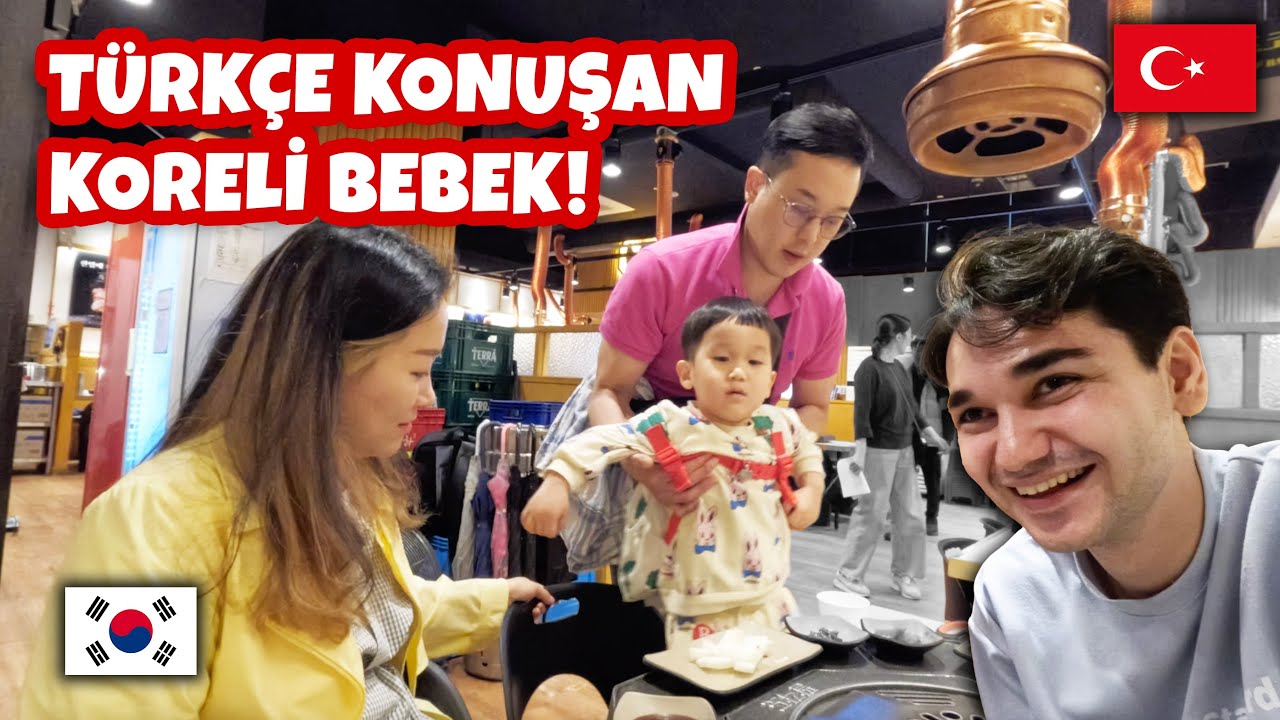 Türkçe Konuşan Koreli Aile ile Meşhur Kore Barbeküsü!