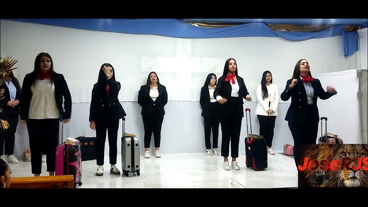 El coro de Leon en el 4 culto de la maraton de Benavente