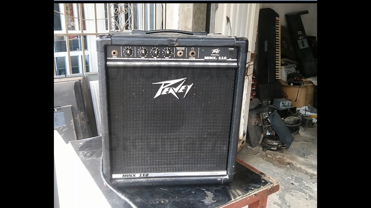 peavey MINX 110 mantenimiento de potenciómetros